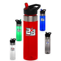 24 oz. BPA Free Tritan Plastic Water Bottles